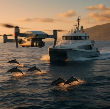 From the Sky to the Sea: How AI Drones Are Revolutionizing Dolphin Conservation