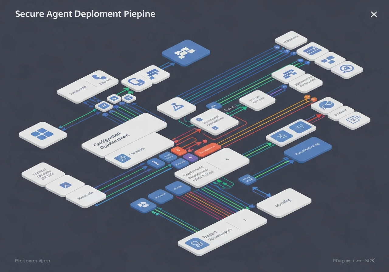 secure agent deployment tools and SDK visualization